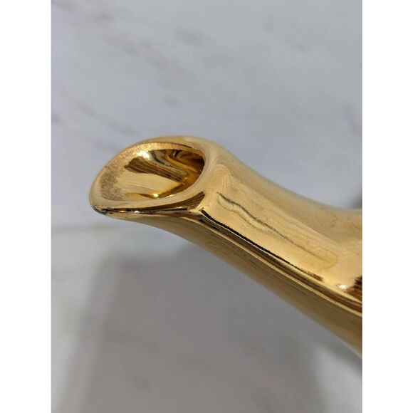 Hall Vintage 6 Cup Teal/Green Tea Pots Gold Accent - Picture 10 of 10